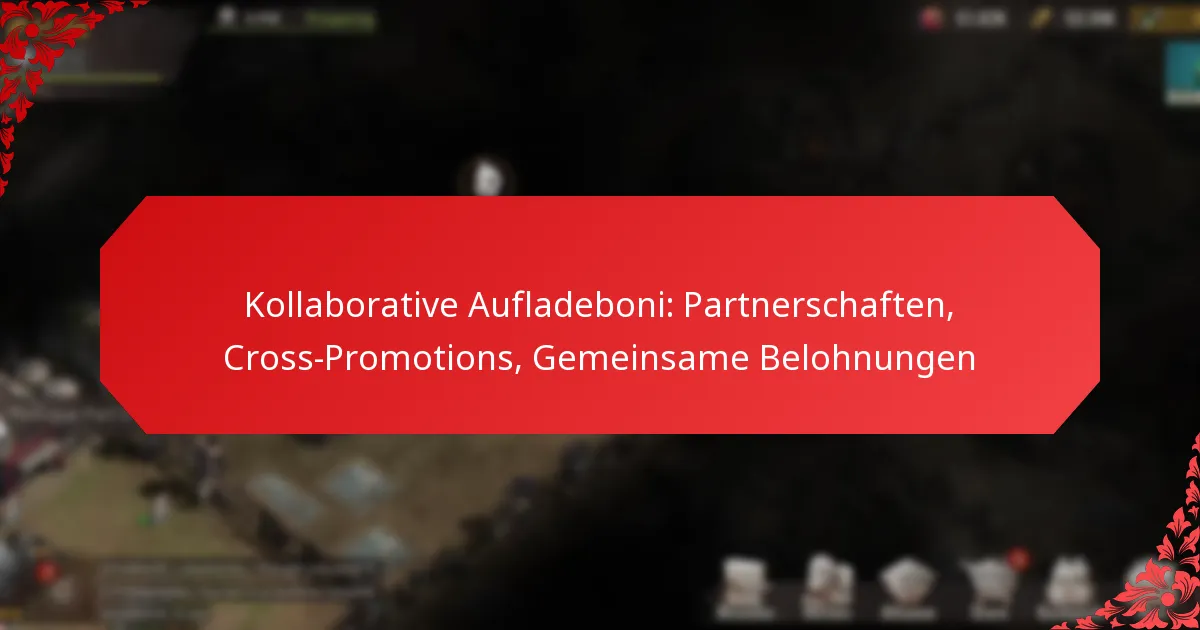 Kollaborative Aufladeboni: Partnerschaften, Cross-Promotions, Gemeinsame Belohnungen