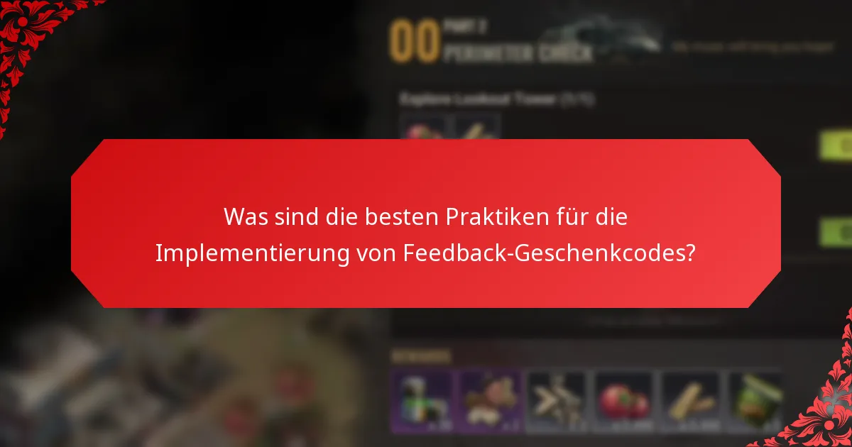 Wie nutzen Anreizprogramme Feedback-Geschenkcodes?