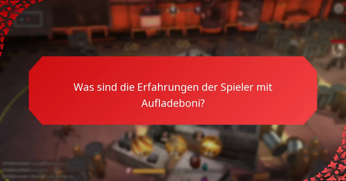 Wie funktionieren Werbeaktionen für Aufladeboni?