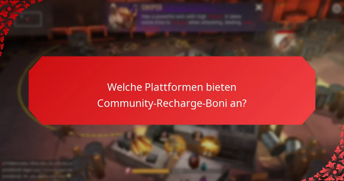 Was sind die Herausforderungen bei der Implementierung von Community-Recharge-Boni?