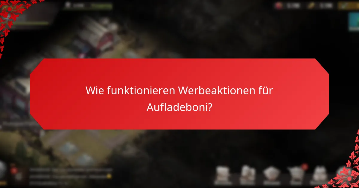 Was sind die Erfahrungen der Spieler mit Aufladeboni?